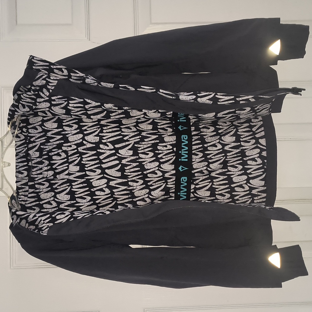 Ivivva Girls Hooded Jacket Size 14 - Picture 4 of 5